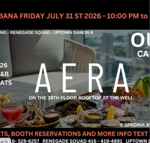 Outside Caribana Rooftop Patio Party