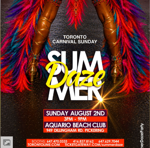 Summer Daze Carnival Sunday 2026