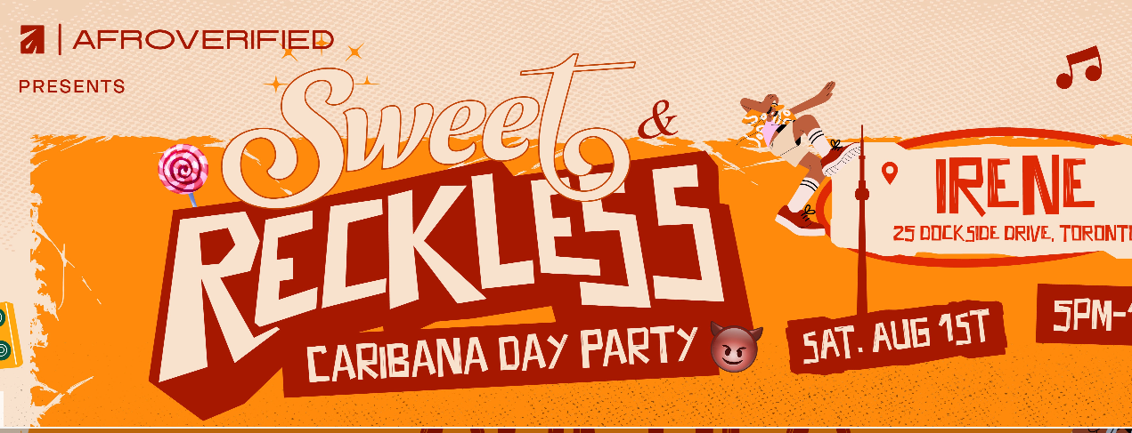 Sweet & Reckless OTR: Caribana (Saturday) Day Party